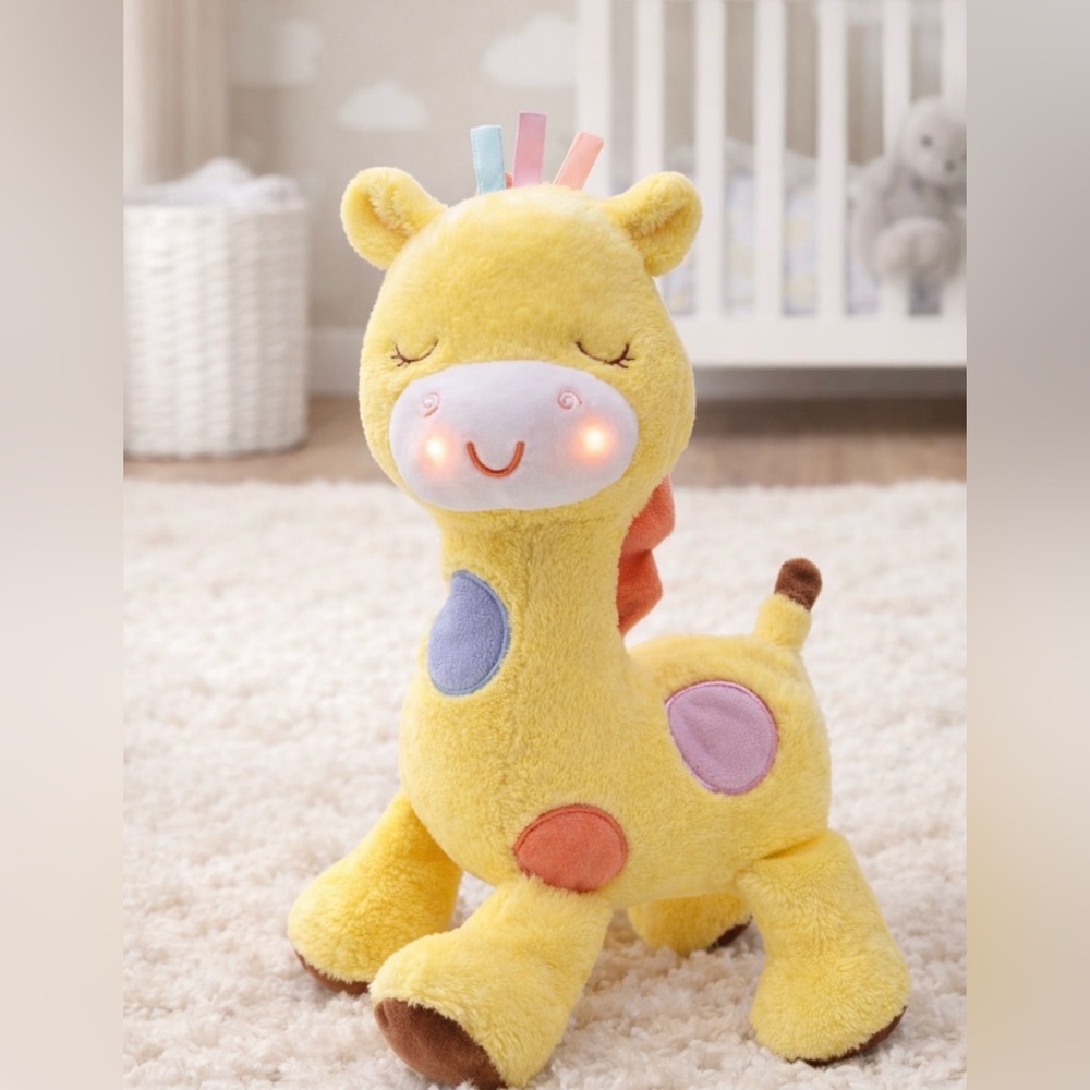 NWT Magic Years 10” Musical Light-Up Giraffe Plush Twinkle Yellow Baby‎ Toy